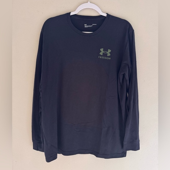 Under Armour Men's UA Freedom Flag Long-Sleeve Tee - Picture 2 of 6